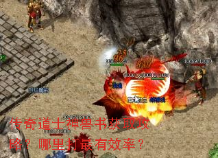 传奇道士神兽书获取攻略?哪里打最有效率? 传奇道士神兽书获取攻略?哪里打最有效率?
