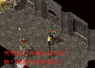 传奇道士神兽书获取攻略?哪里打最有效率? 传奇道士神兽书获取攻略?哪里打最有效率?