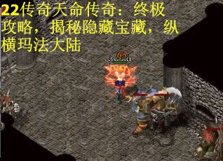 22传奇天命传奇：终极攻略，揭秘隐藏宝藏，纵横玛法大陆