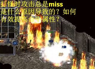 打怪时攻击总是miss是什么原因导致的？如何有效提高命中属性？