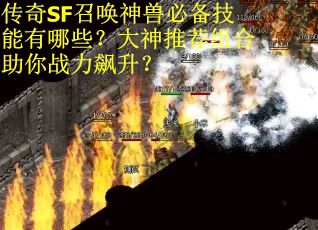 传奇SF召唤神兽必备技能有哪些？大神推荐组合助你战力飙升？