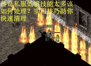 传奇私服低级技能太多该如何处理？实用技巧助你快速清理