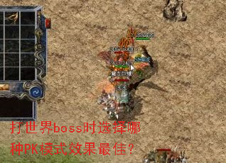 打世界boss时选择哪种PK模式效果最佳? 打世界boss时选择哪种PK模式效果最佳?