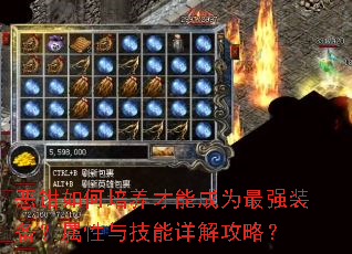 恶钳如何培养才能成为最强装备?属性与技能详解攻略? 恶钳如何培养才能成为最强装备?属性与技能详解攻略?