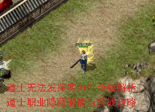 道士无法发挥实力?全面解析道士职业隐藏潜能与实战攻略 道士无法发挥实力?全面解析道士职业隐藏潜能与实战攻略