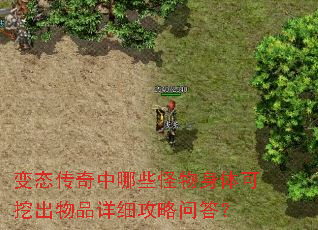 变态传奇中哪些怪物身体可挖出物品详细攻略问答? 变态传奇中哪些怪物身体可挖出物品详细攻略问答?