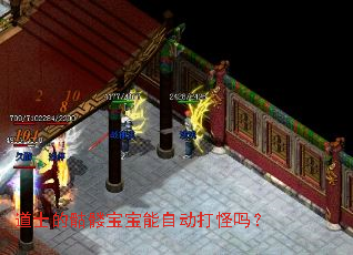 道士的骷髅宝宝能自动打怪吗? 道士的骷髅宝宝能自动打怪吗?