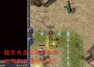 超变合击私服装备系统有哪些独特玩法? 超变合击私服装备系统有哪些独特玩法?