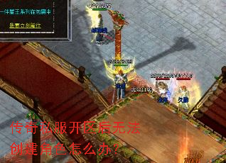 传奇私服开区后无法创建角色怎么办? 传奇私服开区后无法创建角色怎么办?
