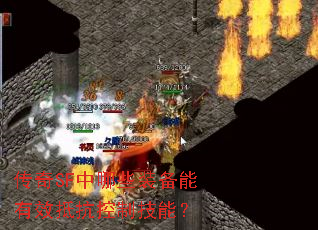 传奇SF中哪些装备能有效抵抗控制技能? 传奇SF中哪些装备能有效抵抗控制技能?