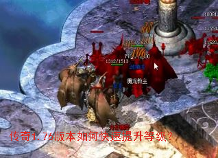 传奇1.76版本如何快速提升等级? 传奇1.76版本如何快速提升等级?