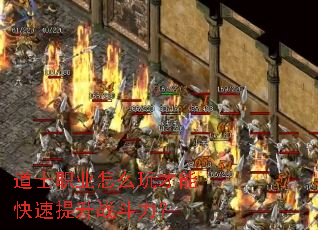 道士职业怎么玩才能快速提升战斗力? 道士职业怎么玩才能快速提升战斗力?