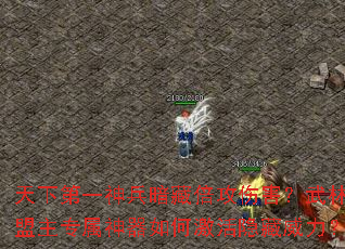 天下第一神兵暗藏倍攻伤害?武林盟主专属神器如何激活隐藏威力? 天下第一神兵暗藏倍攻伤害?武林盟主专属神器如何激活隐藏威力?