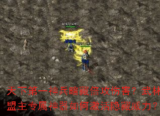 天下第一神兵暗藏倍攻伤害?武林盟主专属神器如何激活隐藏威力? 天下第一神兵暗藏倍攻伤害?武林盟主专属神器如何激活隐藏威力?