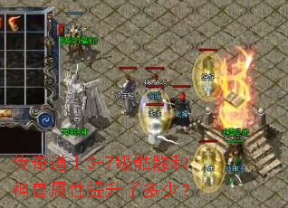 传奇道士3-7级骷髅和神兽属性提升了多少? 传奇道士3-7级骷髅和神兽属性提升了多少?
