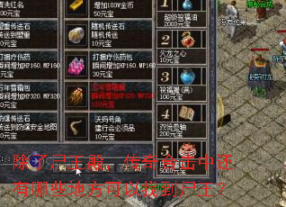 除了尸王殿,传奇合击中还有哪些地方可以找到尸王? 除了尸王殿,传奇合击中还有哪些地方可以找到尸王?