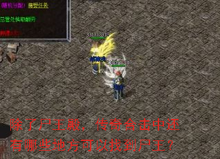 除了尸王殿,传奇合击中还有哪些地方可以找到尸王? 除了尸王殿,传奇合击中还有哪些地方可以找到尸王?