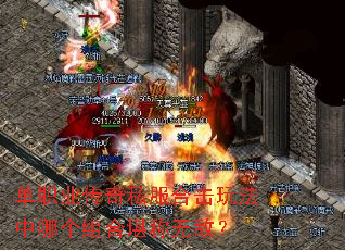 单职业传奇私服合击玩法中哪个组合堪称无敌? 单职业传奇私服合击玩法中哪个组合堪称无敌?