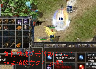 如何快速提升等级?获取经验值的方法有哪些? 如何快速提升等级?获取经验值的方法有哪些?