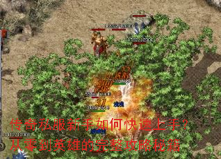 传奇私服新手如何快速上手?从零到英雄的完整攻略秘籍 传奇私服新手如何快速上手?从零到英雄的完整攻略秘籍