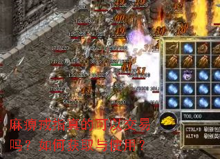 麻痹戒指真的可以交易吗?如何获取与使用? 麻痹戒指真的可以交易吗?如何获取与使用?