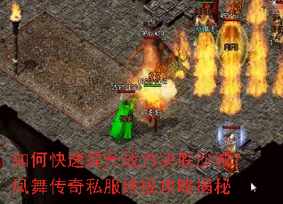 如何快速提升战力决胜沙城?凤舞传奇私服终极攻略揭秘 如何快速提升战力决胜沙城?凤舞传奇私服终极攻略揭秘