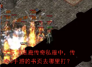 大庆仿逐鹿传奇私服中,传奇3手游的书页去哪里打? 大庆仿逐鹿传奇私服中,传奇3手游的书页去哪里打?