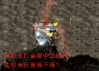 单职业打金服中法战合击组合究竟强不强? 单职业打金服中法战合击组合究竟强不强?