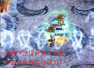 如何快速提升复古传奇合击角色等级与战力? 如何快速提升复古传奇合击角色等级与战力?