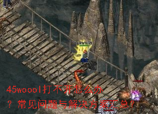 45woool打不开怎么办?常见问题与解决方案汇总? 45woool打不开怎么办?常见问题与解决方案汇总?